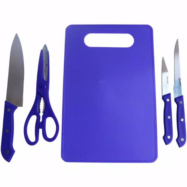PISAU SET TELENAN ( PISAU, GUNTING DAPUR, TELENAN)