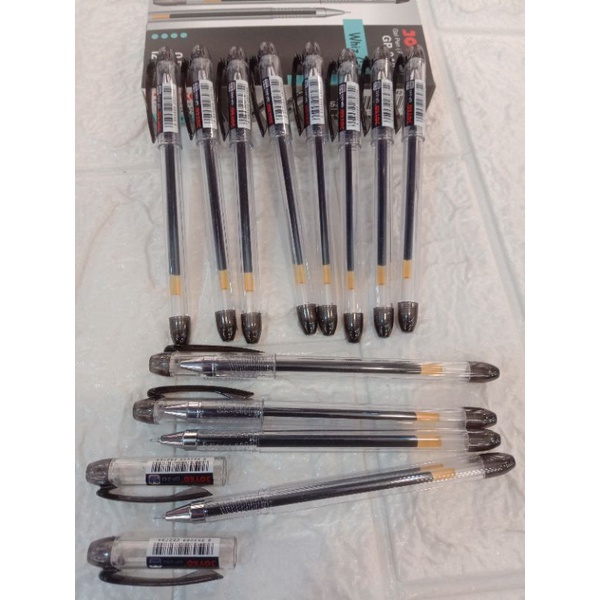 

pen jel ( Gel pen) pen joyko GP-243 Whiz Gel 0.5mm ( 1 pak isi 12 pcs)