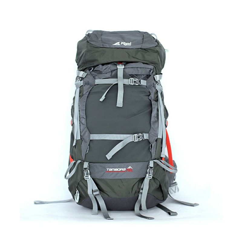 Tas Gunung Rei Tambora 70L include raincover / Carrier Rei Tambora 70
