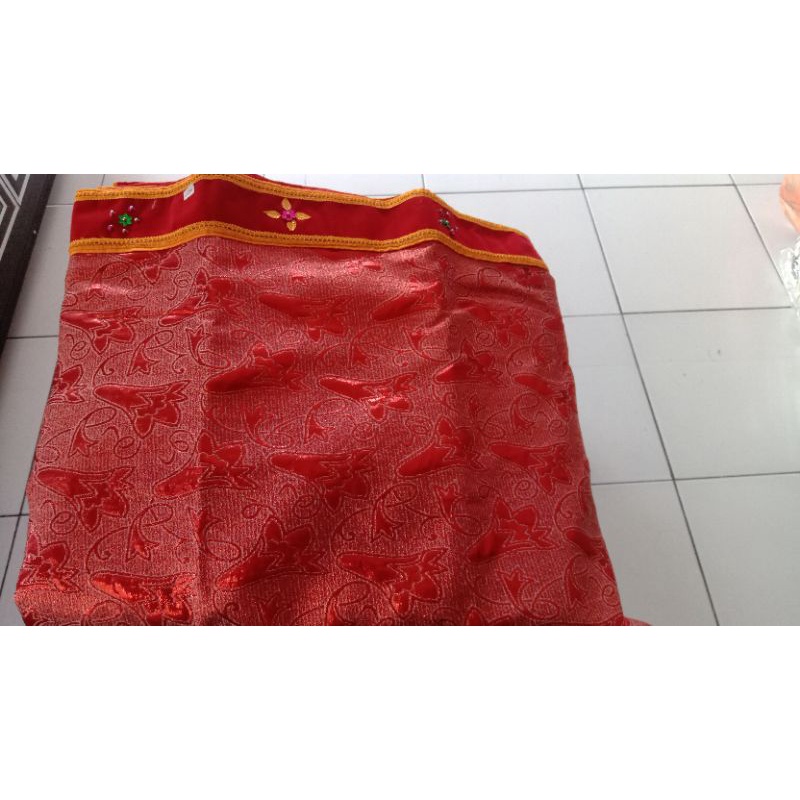 Wastra pelinggih/wastra merajan kain kaloke motif tulip