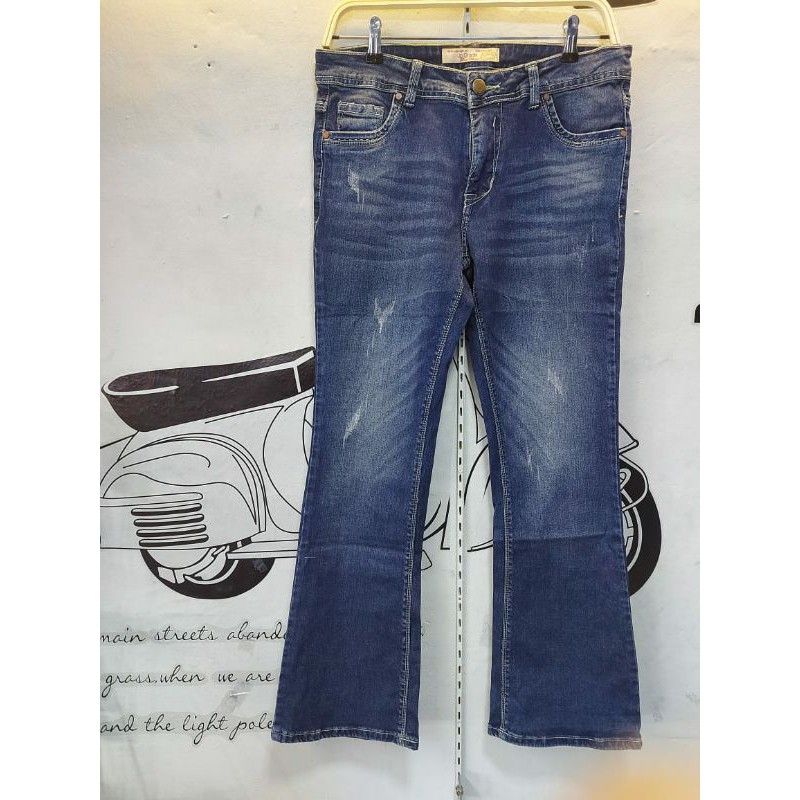 UPGRADE JEANS - CELANA JEANS CUTBRAY UPGRADE CAKAR