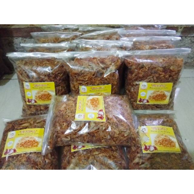 

Bawang Goreng Shofa asli Brebes, produk handmade gurih, renyah dan nikmat