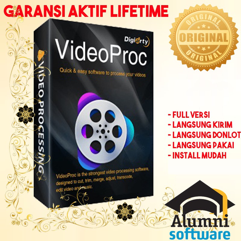 [FULL VERSION] VideoProc 4 Video Editor - GARANSI AKTIVASI