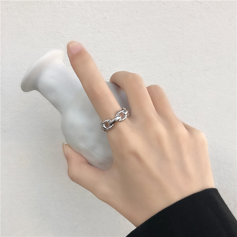 Cincin Jari Telunjuk Model Twist Gaya Korea Untuk Wanita