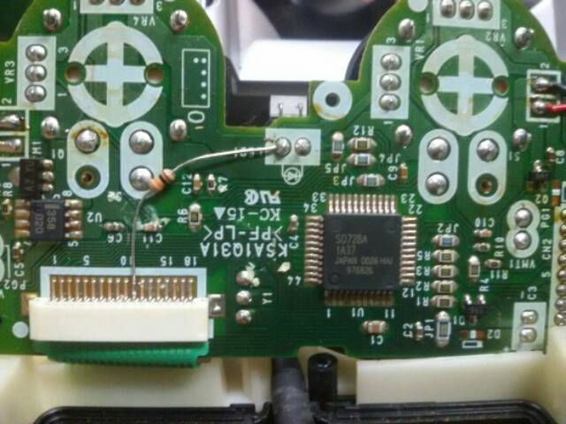 PCB STIK PS2 ORI MESIN BELAH BIRU (No. 08)