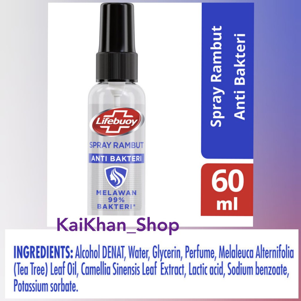 LIFEBUOY Hair Mist Anti Bakteri - 60ml