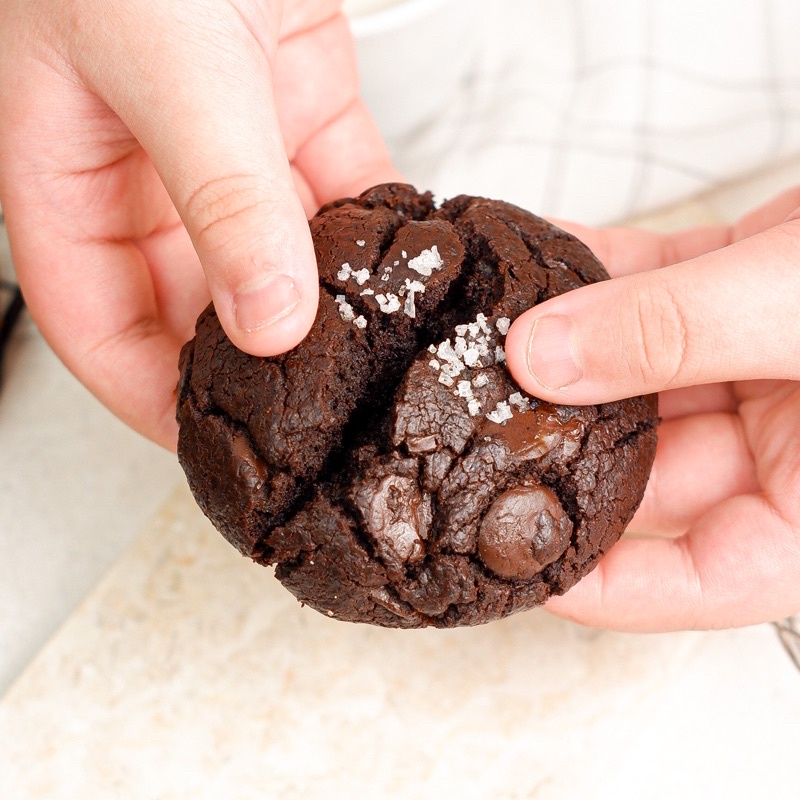 

Double Choco Chunk Cookies