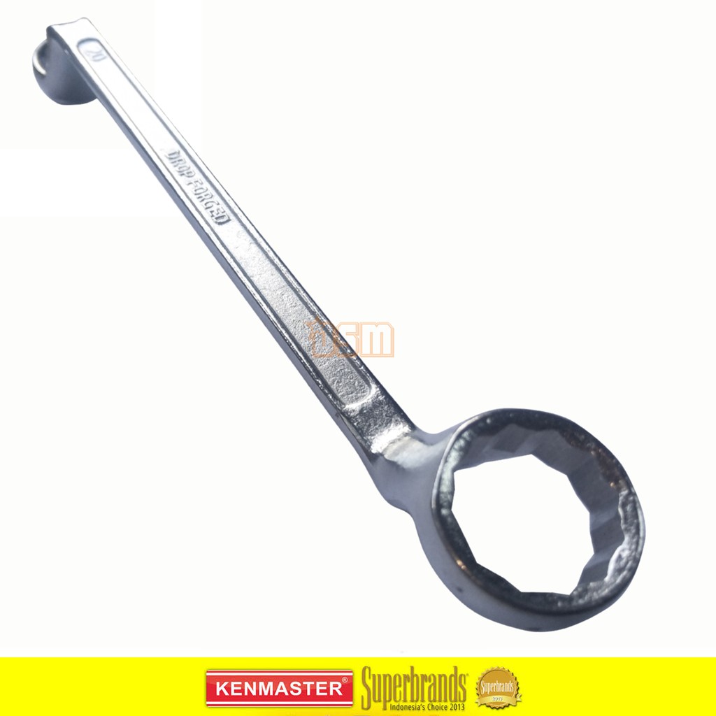 Kenmaster / Kunci Ring 8 pcs 6-22mm / Kunci Sok Ring Spanner