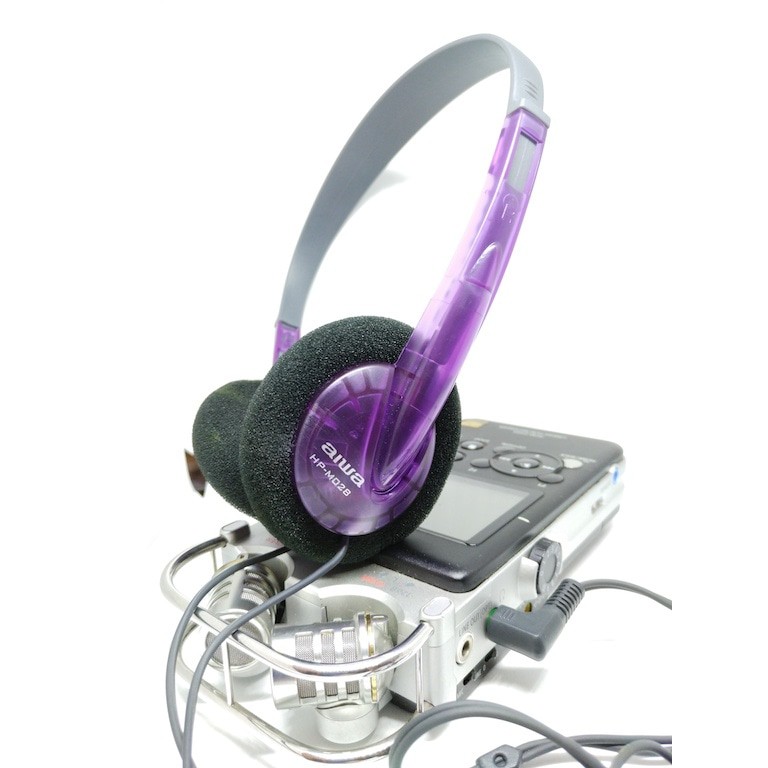 ORIGINAL Japan AIWA HP-M028 CD Player Headphone-The Almost Forgotten Classical TERLARIS