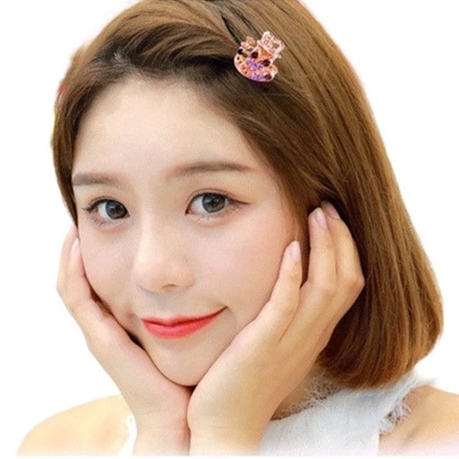 Jepit Jedai Mini Korea Bunga Mutiara / Jepitan Rambut Korea