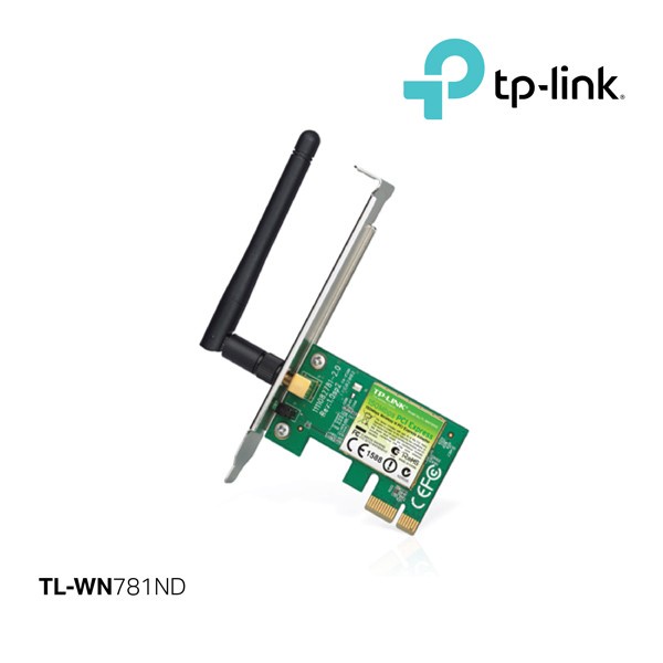 PCI Wifi TP-LINK TL-WN781ND 150Mbps Wireless N PCI Express Adapter 781 781ND Garansi Resmi Tp-Link