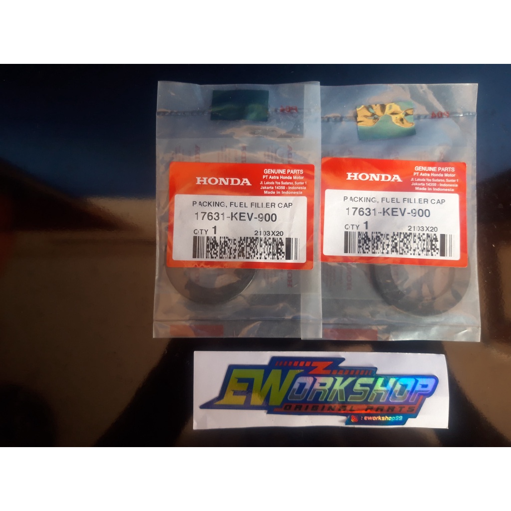 KARET SIL TUTUP TANGKI - BLADE 125 FI NEW ASLI HONDA 17631KEV900
