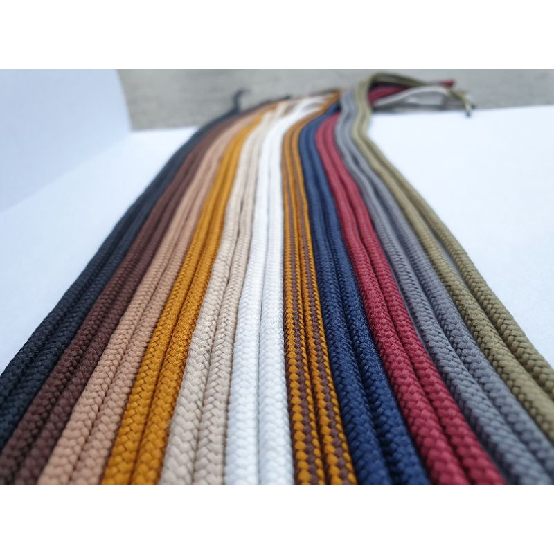tali kur bulat meteran ( tali sepatu, celana, jaket/hoodie dll) diameter 4mm