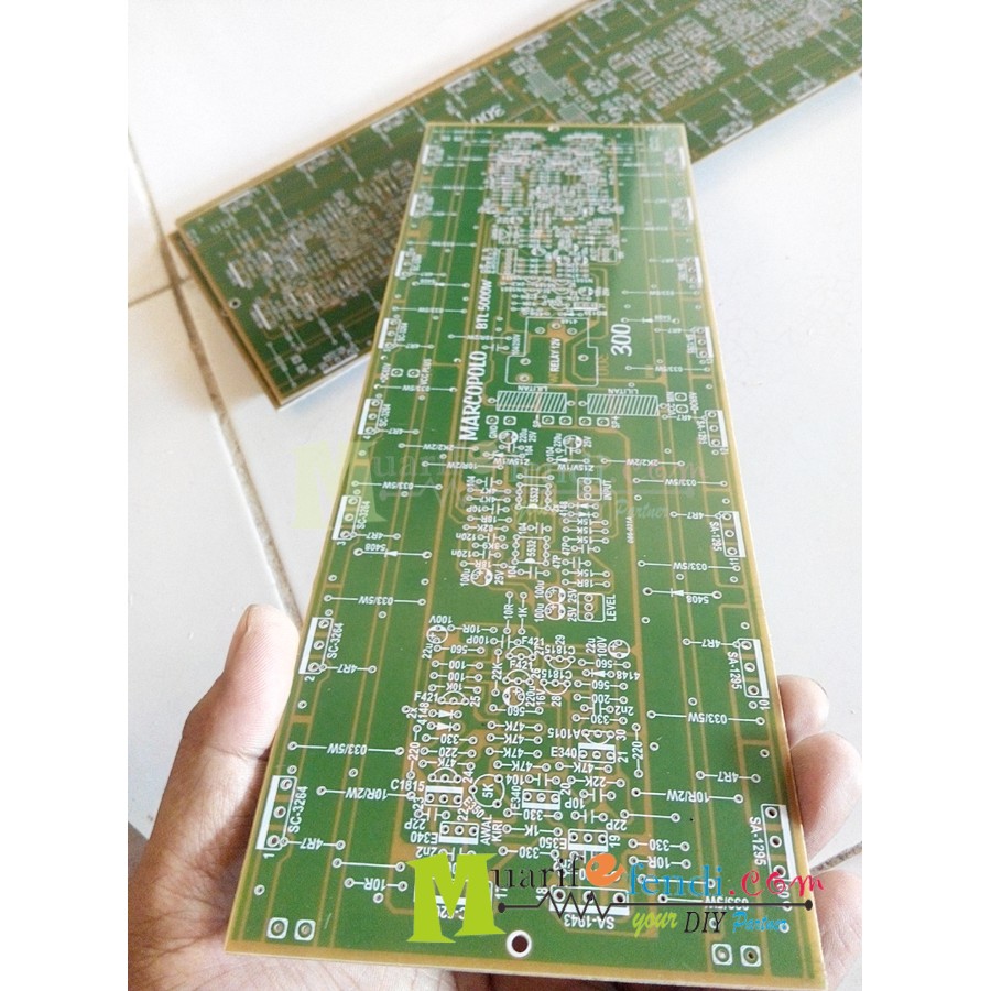 PCB Power Amplifier MARCOPOLO BTL 5000 Watt BU3U Final SANKEN INPUT BALANCE 300