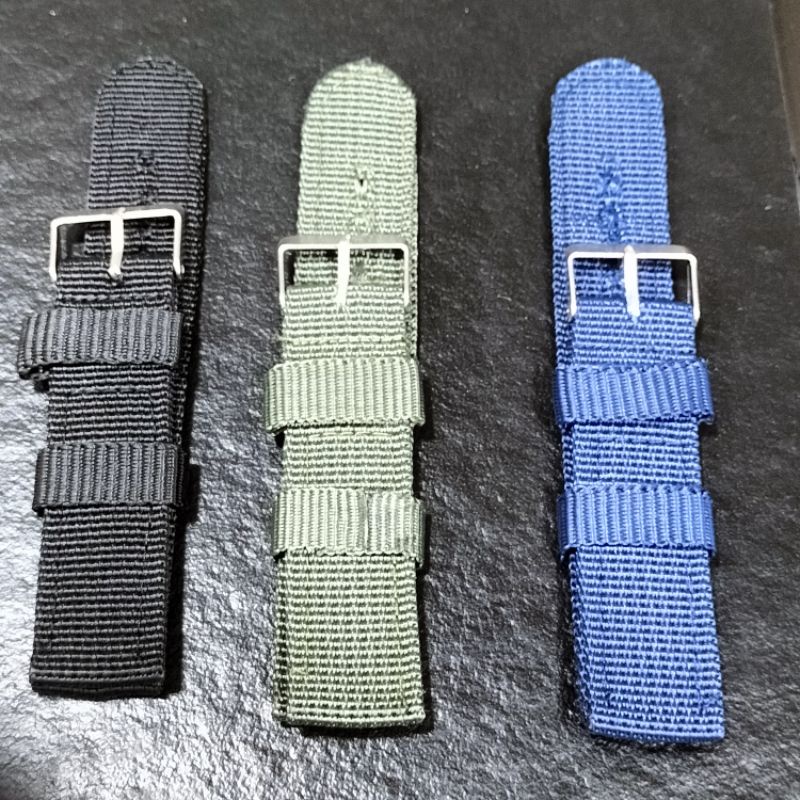 Tali Jam Tangan Kanvas/Army biasa