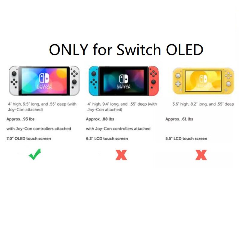 Nintendo switch Oled protective cover NSO switch Oled TPU soft case Colorful case for switch oled