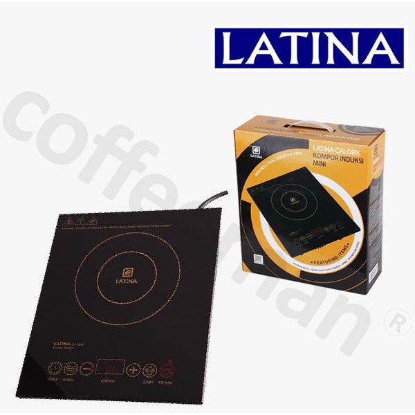 Kompor induksi 100 sd 1000 Watt Latina Mini Induction Heater