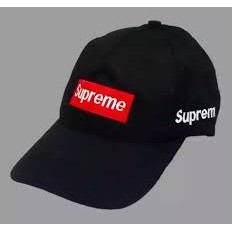 Topi baseball Keren supreme hitam