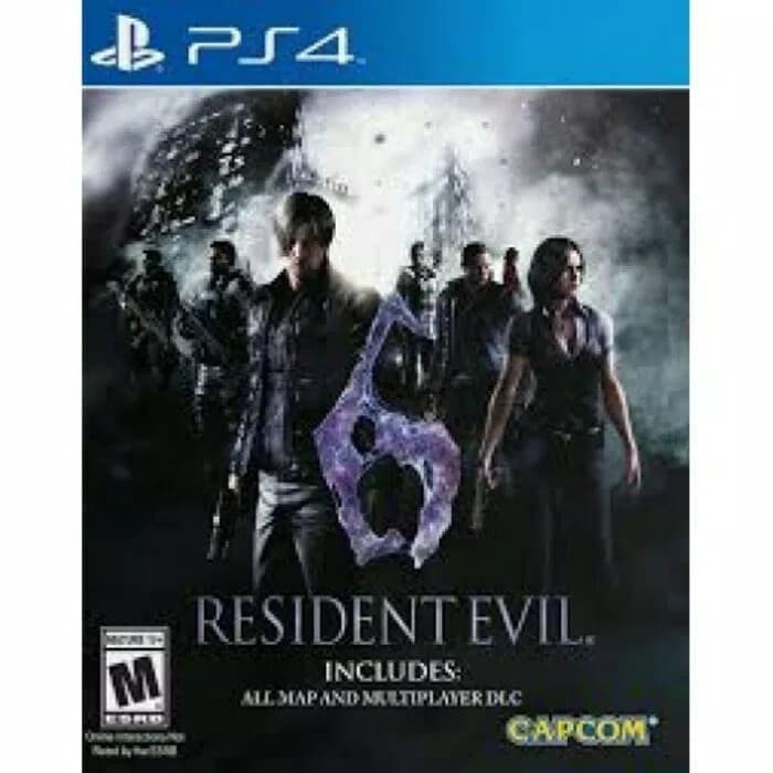 PS4 KASET PS4 RESIDENT EVIL 6 NEW ORIGINAL