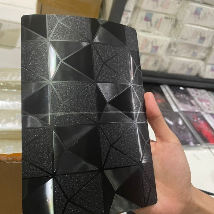 IPHONE X XS XR XS MAX XSMAX ANTI GORES BELAKANG SKIN GLITTER MOTIF CUBE, GARSKIN ANTI JAMUR PELINDUNG BELAKANG ANTI JAMURAN