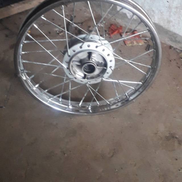 Velg Jari Jari Belakang Supra X Legenda Grand Dan Semua Jenis Motor Bebek Honda Original Copotan Shopee Indonesia