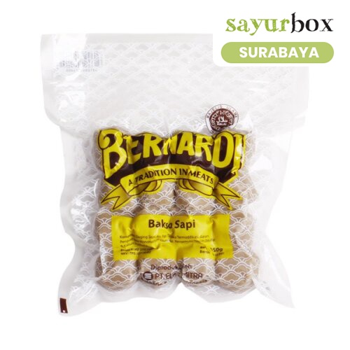 

Bernardi Bakso Sapi 16 pcs 1 pack (Sayurbox) - SURABAYA