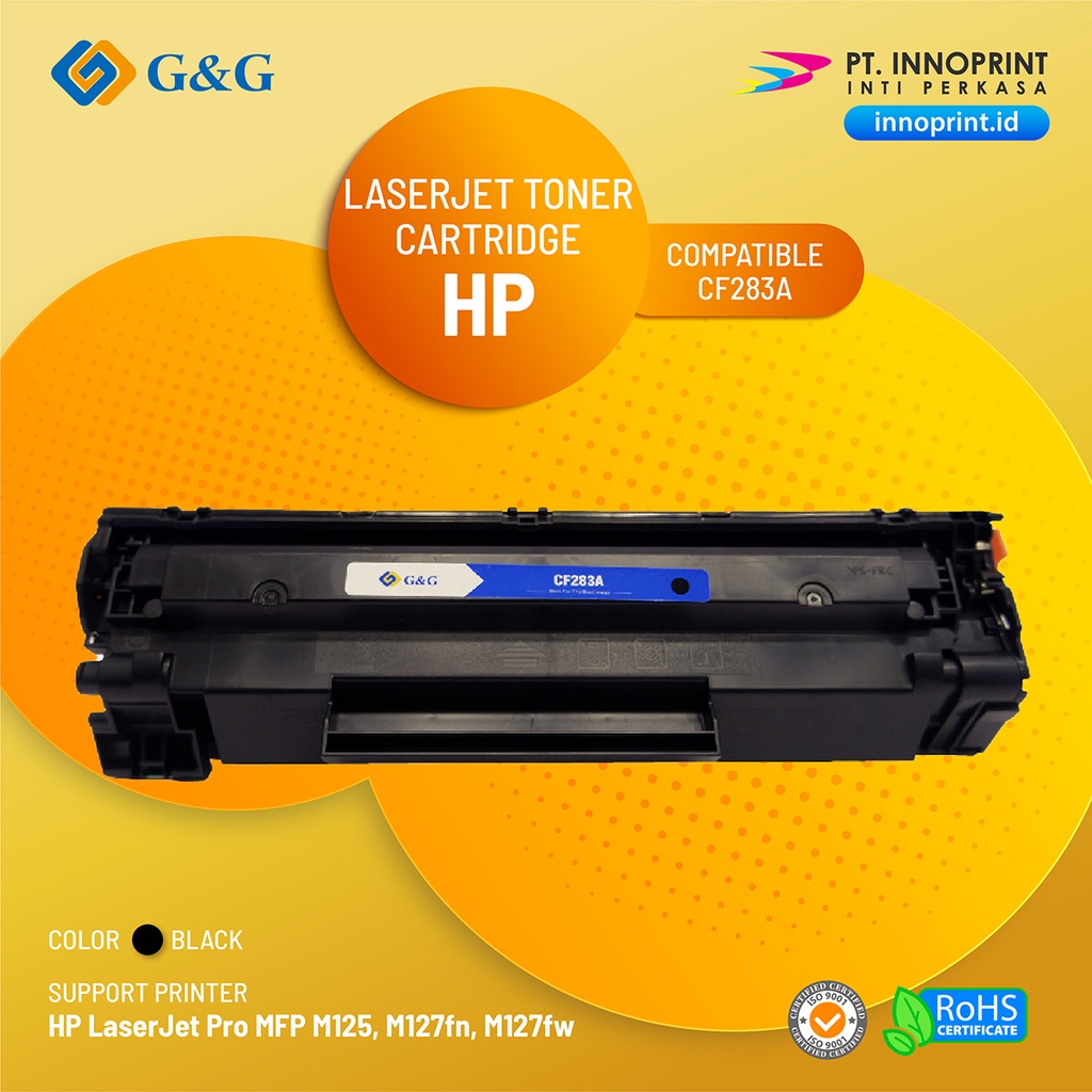 COMPATIBLE HP CF283A FOR HP LaserJet Pro MFP M125/M127fn/M127fw