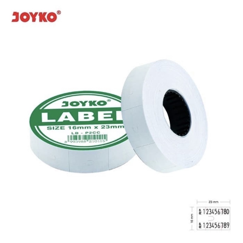 JOYKO LABELLER / ALAT LABEL HARGA MESIN MX-6600N ( 10 DIGITS 2 LINES ) / MX-5500M ( 8 DIGITS NUMBER 1 LINE )