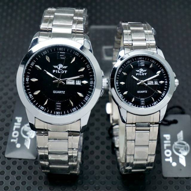 JAM TANGAN COUPLE PILOT