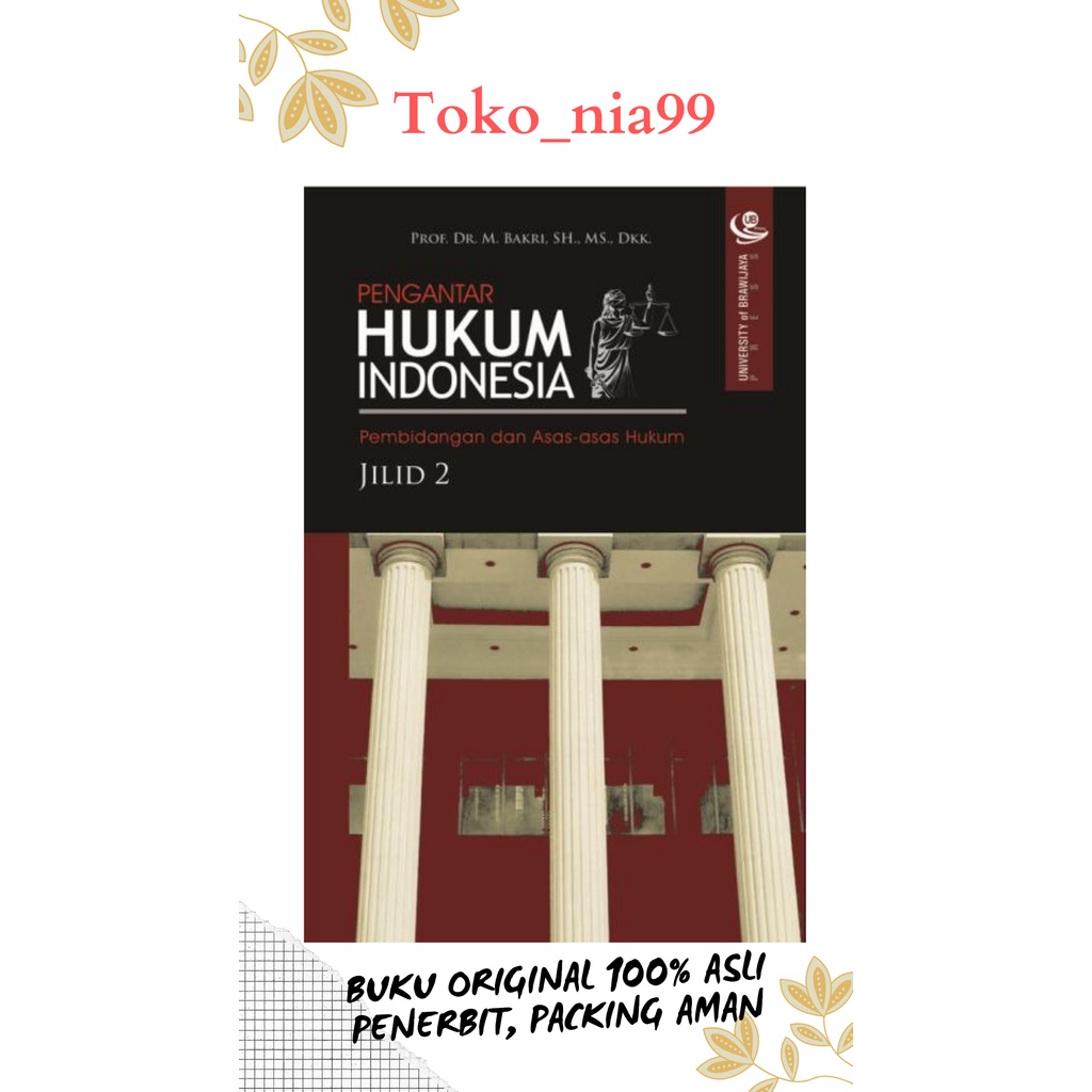 Pengantar Hukum Indonesia 2 PRODUK ORI UB PRESS