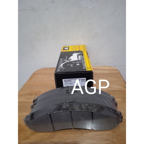 Brake Pad Kampas Rem Depan Isuzu Traga P0124 1SET