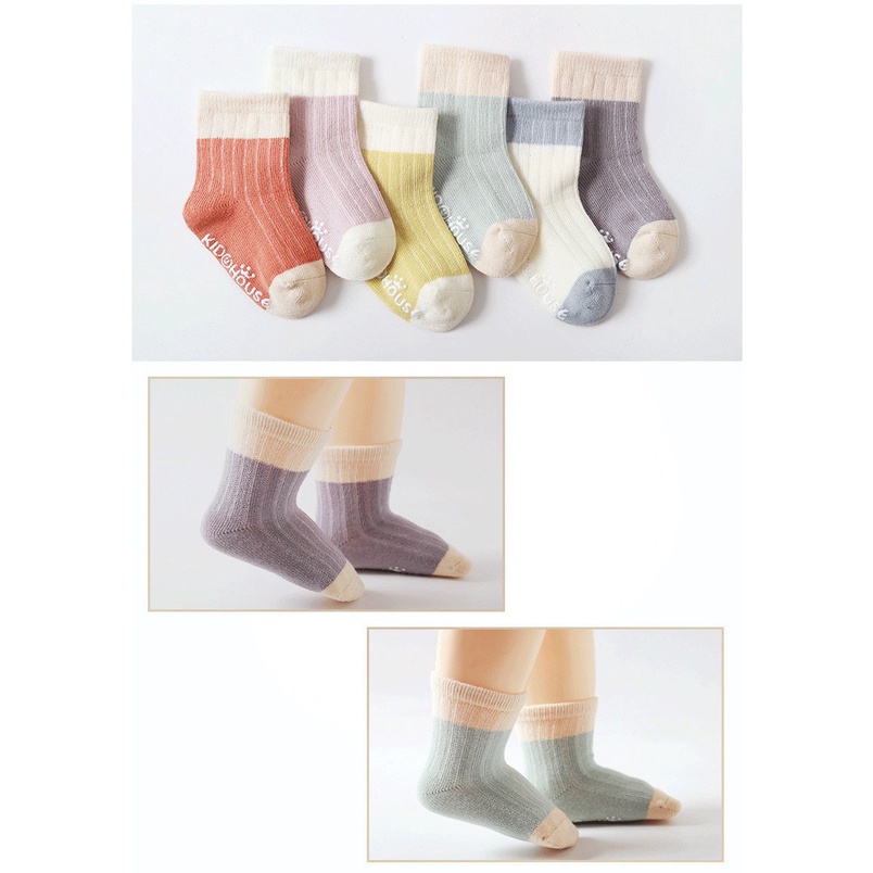 0-3 thn | KAOS KAKI POLOS BAYI ANAK IMPOR NEWBORN SOCKS UNISEX catalog JCZZ JC