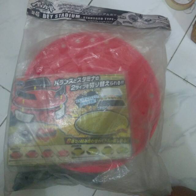 arena beyblade stadium standart type BB 46 takara tomy ori murah