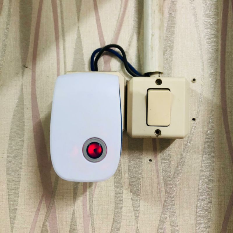 Bell Pintu Rumah Colok Listrik Tanpa Kabel  Wireless Doorbell Colok Listrik 220V