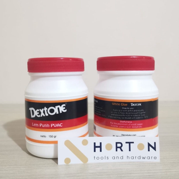 

LEM PUTIH PVAC DEXTONE - LEM KERTAS DAN KAYU 150 GR