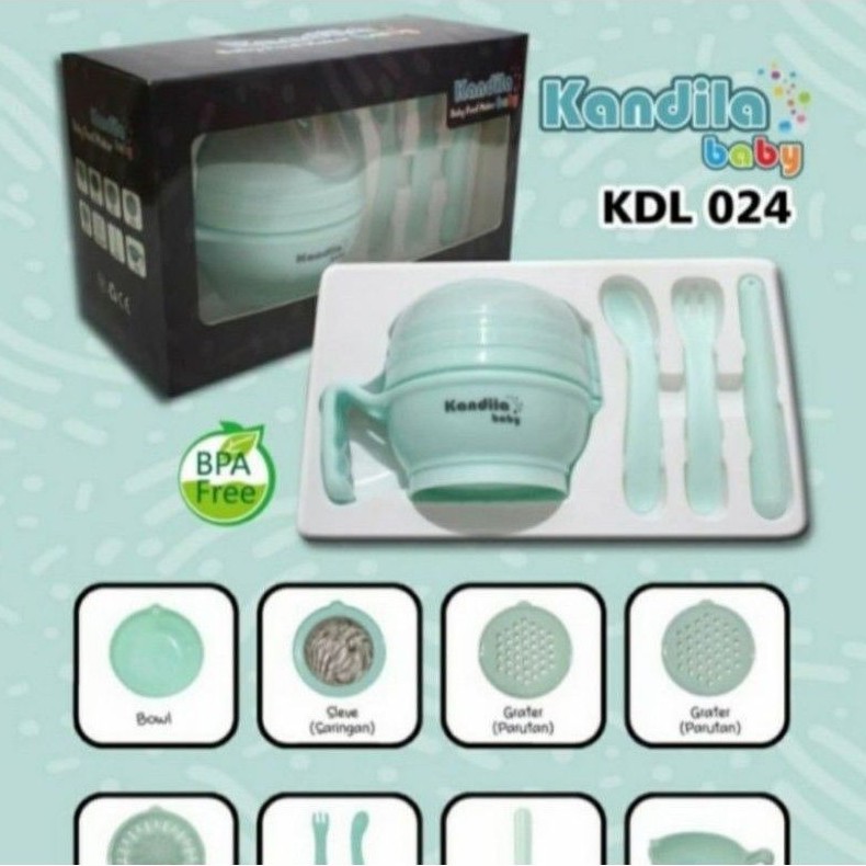 KANDILA Baby Food Masker KDL 024 Pembuat Makanan Bayi MPASI