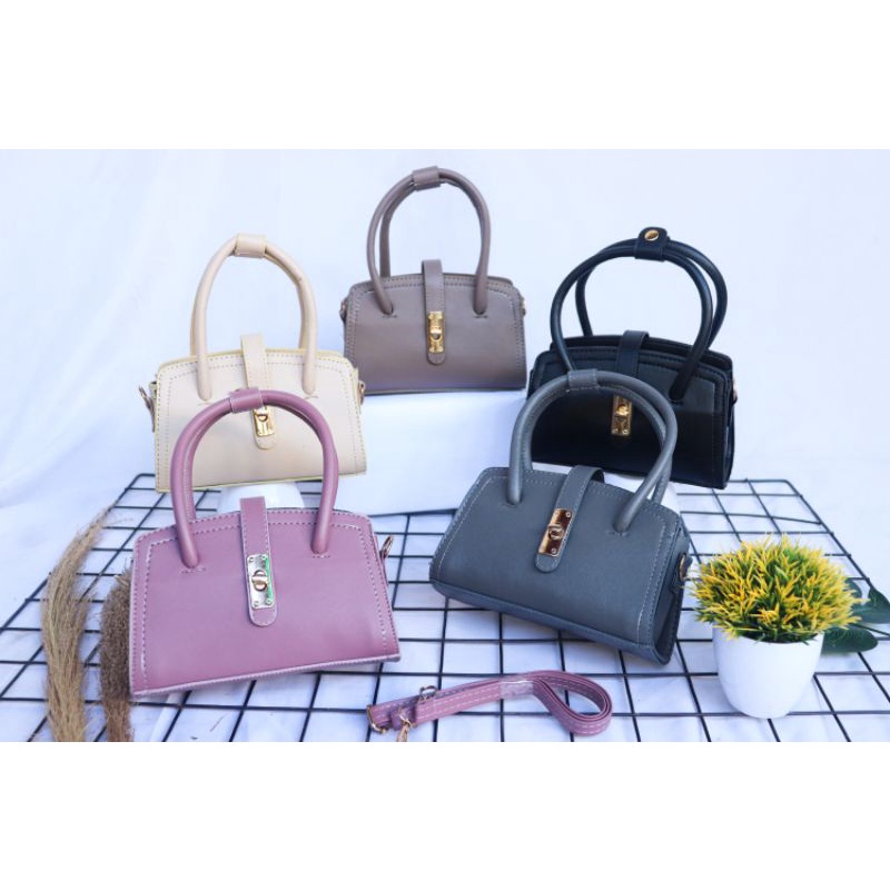 Tas Selempang wanita Premium VIONA BAG Tali Bahan - Tas Slingbag Wanita - Tas Tenteng