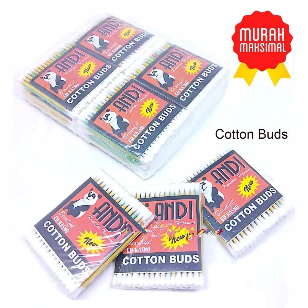 Cotton Buds /Cottonbud / Korek Kuping / Ear pick ANDI