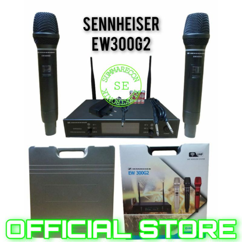 mic wireless sennheiser ew300g2 microphone karaoke