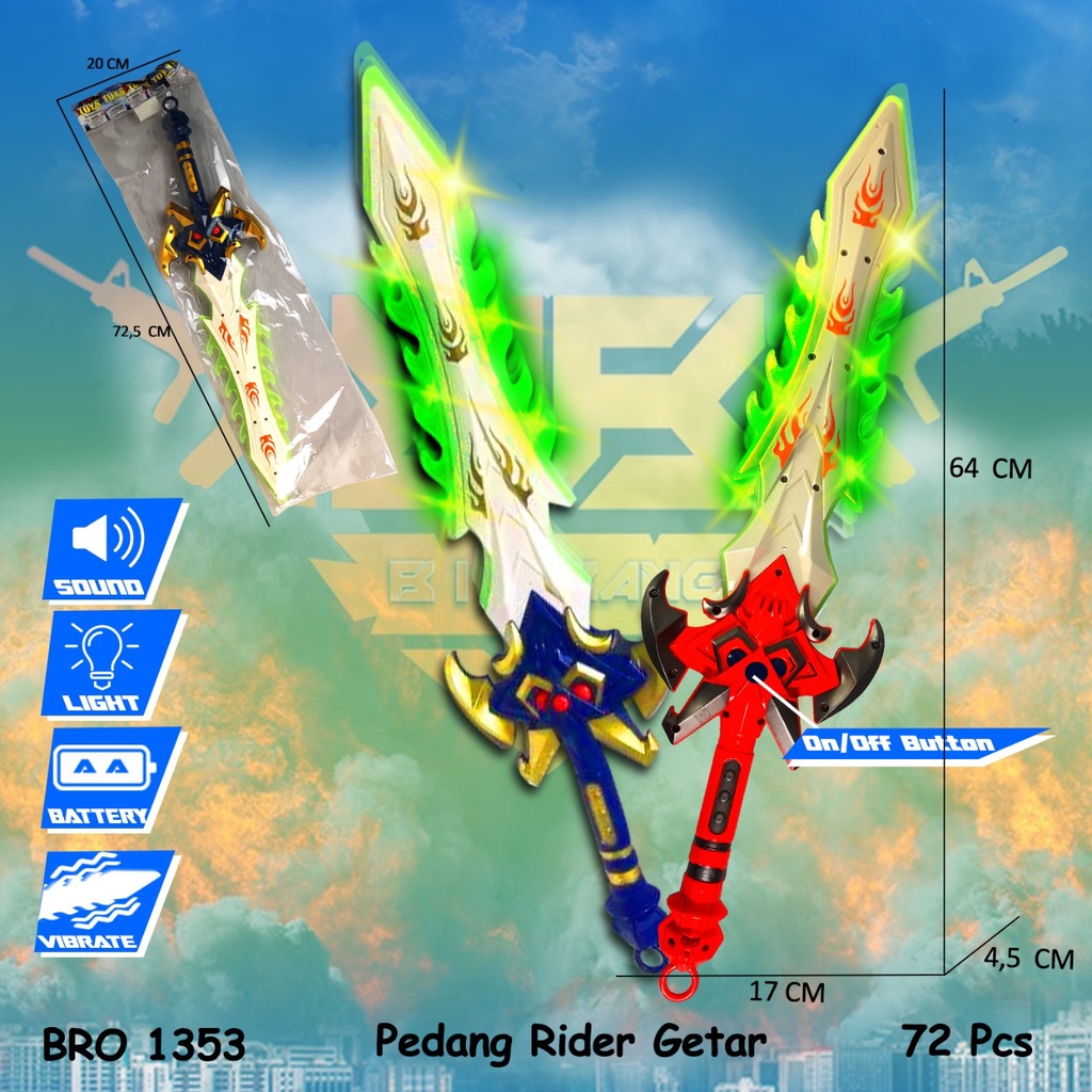 BIGBROTHER Pedang Sword Ultraman Ultramen Mainan Anak Laki Laki Besar Jumbo / Kado bingkisan hadiah 