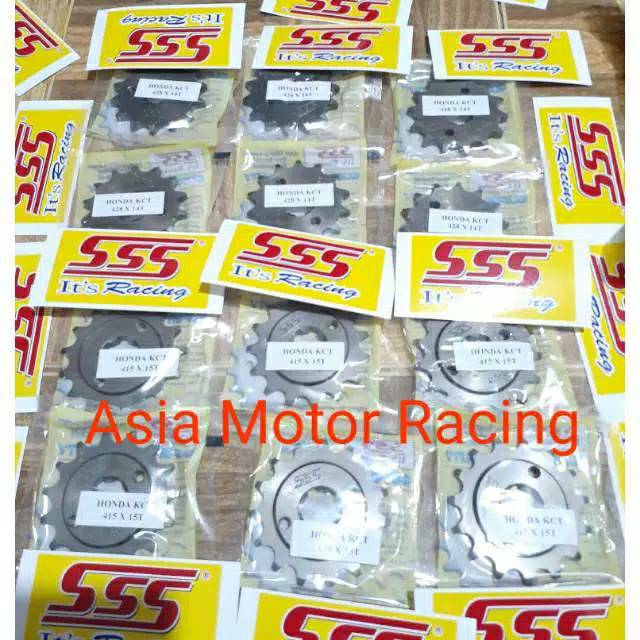 Gear Depan Sss 415 / 428 13 - 14 - 15 - 16 Mega Pro - Rx King - Mx - Vixion - Satria - KLX - CRF
