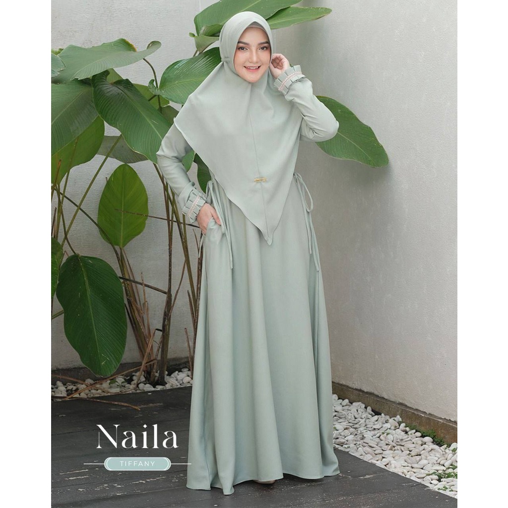 Gamis Dewasa Set Naila Syar'i By Denizer Daily