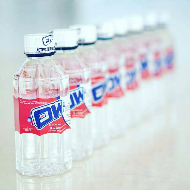 Ow Water, Oxxy Water, MRet Water,  Air Minum Kesehatan Beroksigen ( 6 botol )