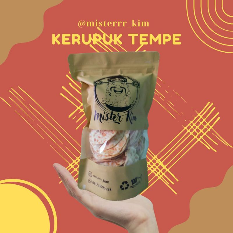 

Mister Kim - Kerupuk Tempe 80g