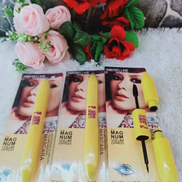 Maskara dan eyeliner / 2in1 maskara eyeliner