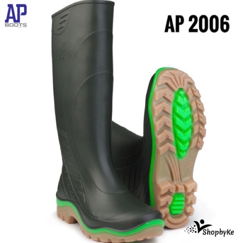 Sepatu Boots Karet merk AP 2006 Triwarna Size 38-43