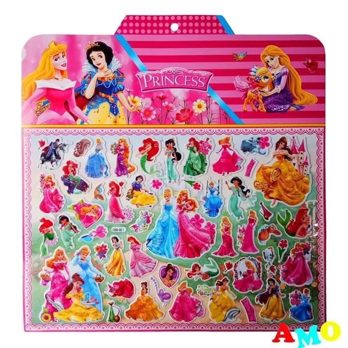 

MAINAN STIKER STICKER ANAK PRINCESS C68-017