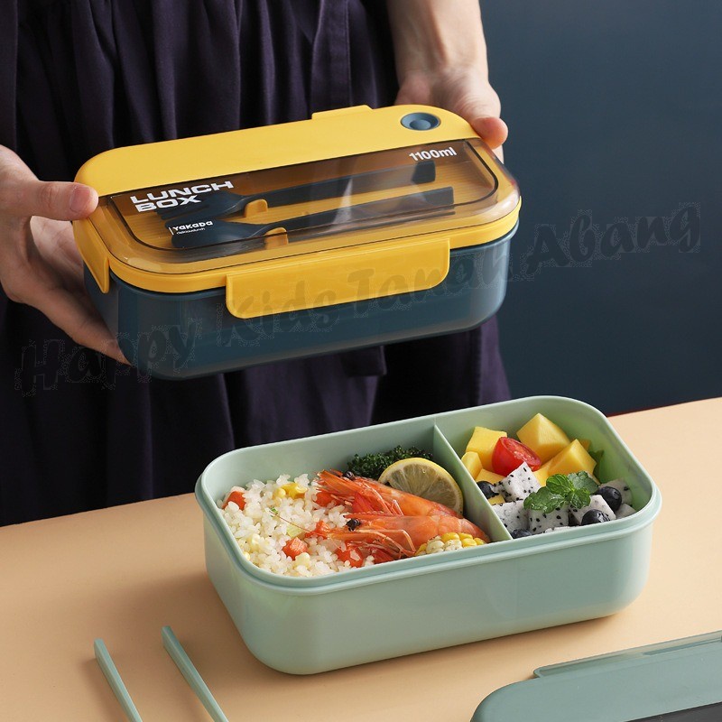 LUNCH BOX SET KOTAK MAKAN ANAK VIRAL KOTAK BEKAL BPA FREE