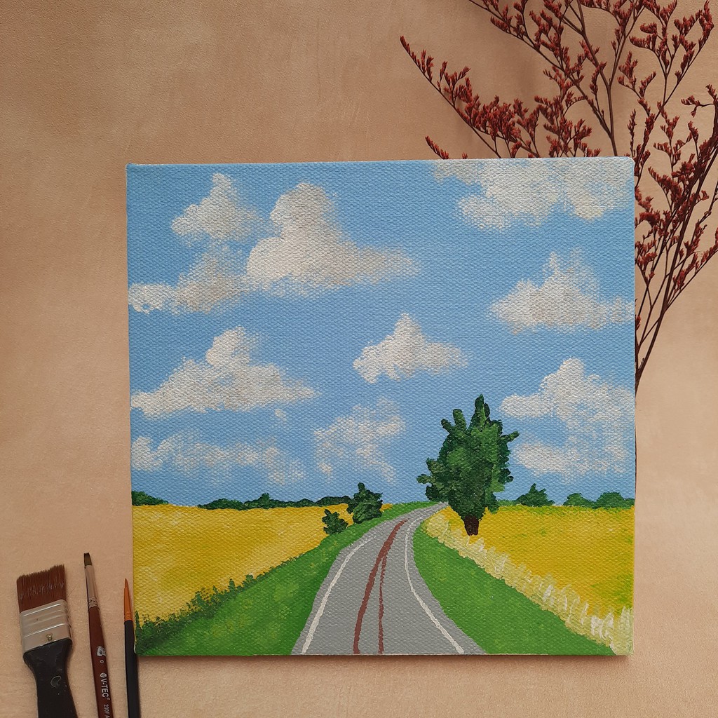 

Canvas Painting "Long Road