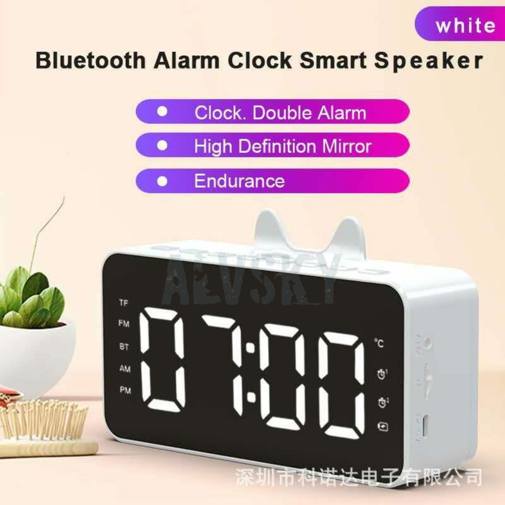 SPEAKER JAM BLUETOOTH PORTABLE STEREO ORIGINAL LED DISPLAY ALARM KODE Q9